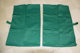 リアカーテン ノーマル グリーン 1級遮光 85cm×70cm