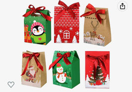 Weihnachtsschachtel mit 2x 45g Marmelade und 200g Marmelade gefüllt