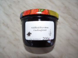 Heidelbeere-Birnen Fruchtaufstrich 200g--F114
