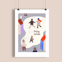 Poster "Ice Skating"