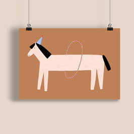 Poster "Partyhorse" A3