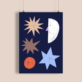 Poster "Stars" A3