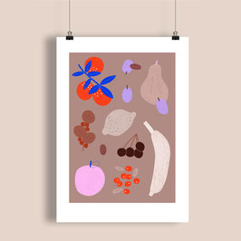 Poster "Fruits"
