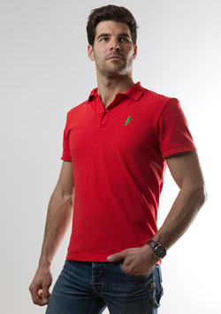 POLO INITIAL Rouge