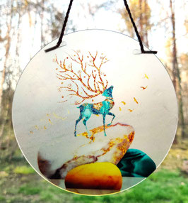 Attrape lumière Cerf aux bois d'or