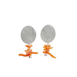 Coral Earrings