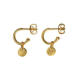 Texture Dot Hoops