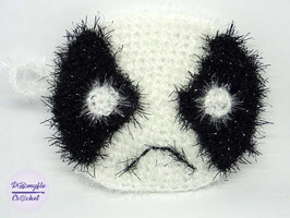 Tawashi toilet sponge Black Metal Abbath head crochet handmade