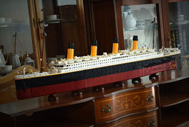 Postavený model Titanicu