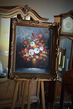 Nádherná olejomaľba na plátne s podpisom autora 67 x 77cm