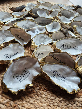 Oesters met naam vanaf 25 stuks