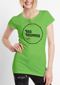 WOMEN BD T-SHIRT LIGHT GREEN