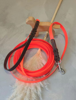 Schleppleine Biothane x Leder