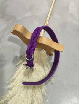 Halsband Schnalle mit Flechtung