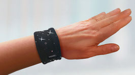 mini Armbandtasche 4.0 schwarz Pailletten schwarz