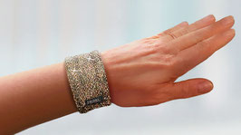 mini Armbandtasche 4.0 gold Glitzer