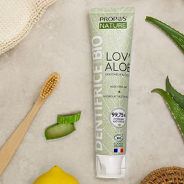 Zahncrème mit Aloe Vera und Zitrone
