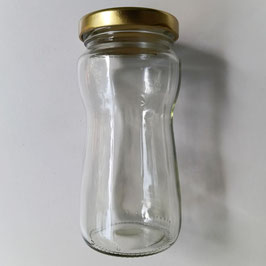 Glas mit Schraubdeckel