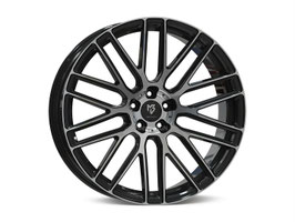 mbDESIGN KV4 SCHWARZ GLANZ POLIERT ALUFELGE | 18 - 22 ZOLL | AB 399,00 EURO PRO STÜCK