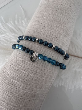 Glitzer Perlig Armband