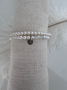 Glitzer Perlig Armband