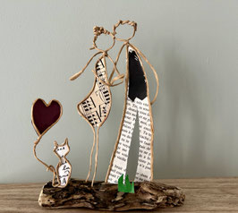 Les amoureux au chat
