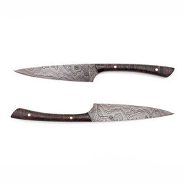 Steakmesserset: 200 Lagen wilder Damast
