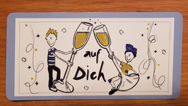 Postkarte "Auf Dich"