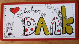Postkarte "Herzlichen Dank"