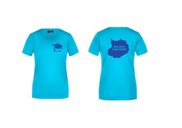 T-Shirt Frauen turquoise türkis