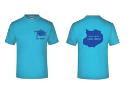 T-Shirts Männer turquoise türkis