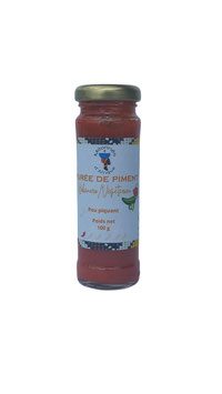 Purée de piment peu piquante