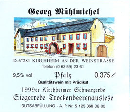 Siegerrebe Trockenbeerauslesse