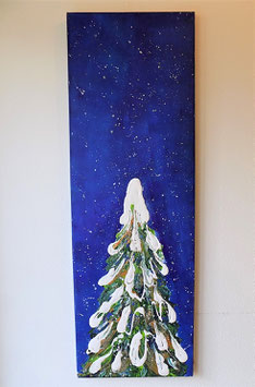 Bild "Tannenbaum " royalblau