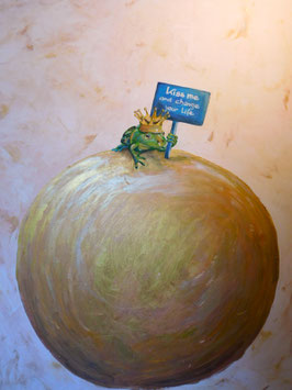 Bild  "Froschkönig - Kiss me....."