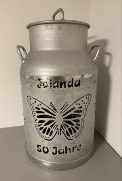 Milchkanne "Schmetterling"