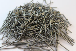 Schindelstifte 2,3mm x 60mm, Edelstahl, gedrillt mit Schraubschaft, 1000 Stück