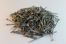 Schindelstifte 1,9mm x 30mm, Edelstahl, gedrillt mit Schraubschaft, 1000 Stück