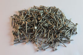 Schindelstifte 1,7mm x 25mm, Edelstahl, gedrillt mit Schraubschaft, 1000 Stück