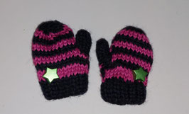 Handschuhe blau-pink