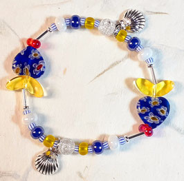 Armband "Blaue Fische?"
