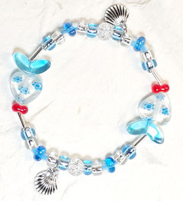 Armband "Türkise Fische"