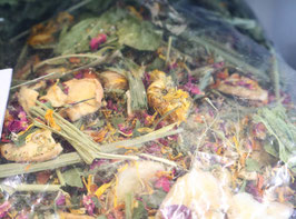 Melange fruit, feuilles, legumes -400 gram