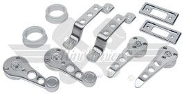 Türgriff Satz innen Aluminium