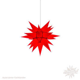 Herrnhuter Advents-und Weihnachts Stern I4, ca. 40cm, Papier, Rot, nur für Innen geeignet