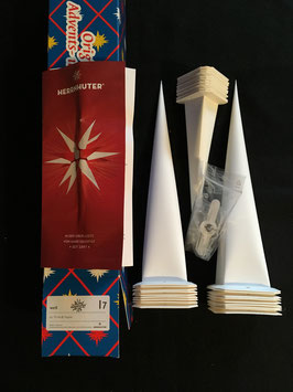 Herrnhuter Advents-und Weihnachts Stern I7, ca. 70cm, Papier, Weiß, nur für Innen geeignet
