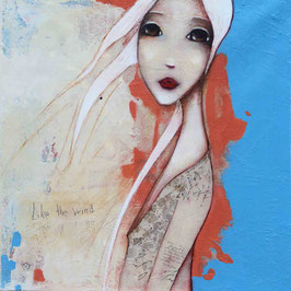 Like the wind - 40 cm x 40 cm