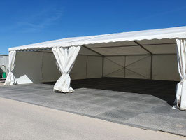 Gebrauchtes erhöhtes Zelt 10 x 25 m - HT
