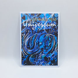 Grusskarte "Universum..."
