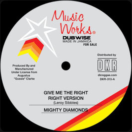 Mighty Diamonds - Give Me The Right | 12" Music Works